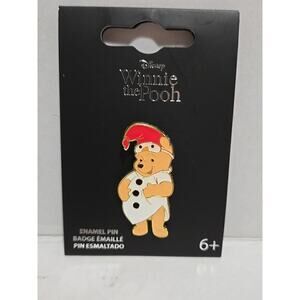 Loungefly Disney Winnie the Pooh Snowman Pajamas Pooh Bear Enamel Pin - NEW